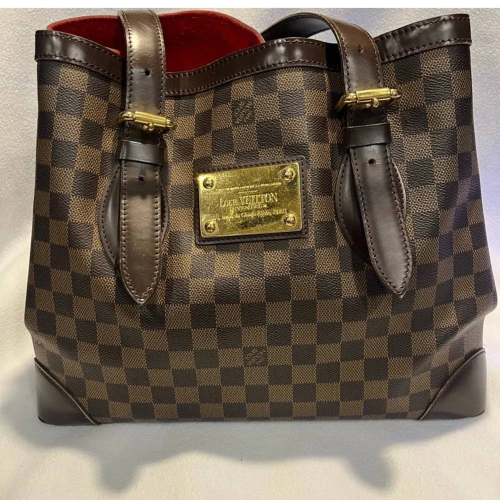 Louis Vuitton Brown Damier Ebene Canvas Shoulder Bag